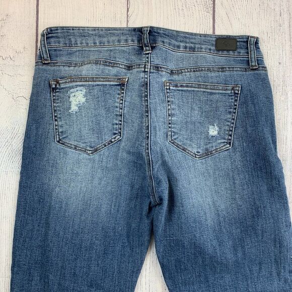 Celebrity Pink Jeans sz 11 / 30 Skinny Ankle Inseam 26.5" Distressed - Picture 10 of 15